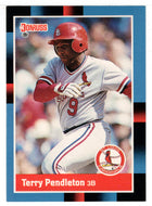 Terry Pendleton - St. Louis Cardinals (MLB Baseball Card) 1988 Donruss # 454 Mint