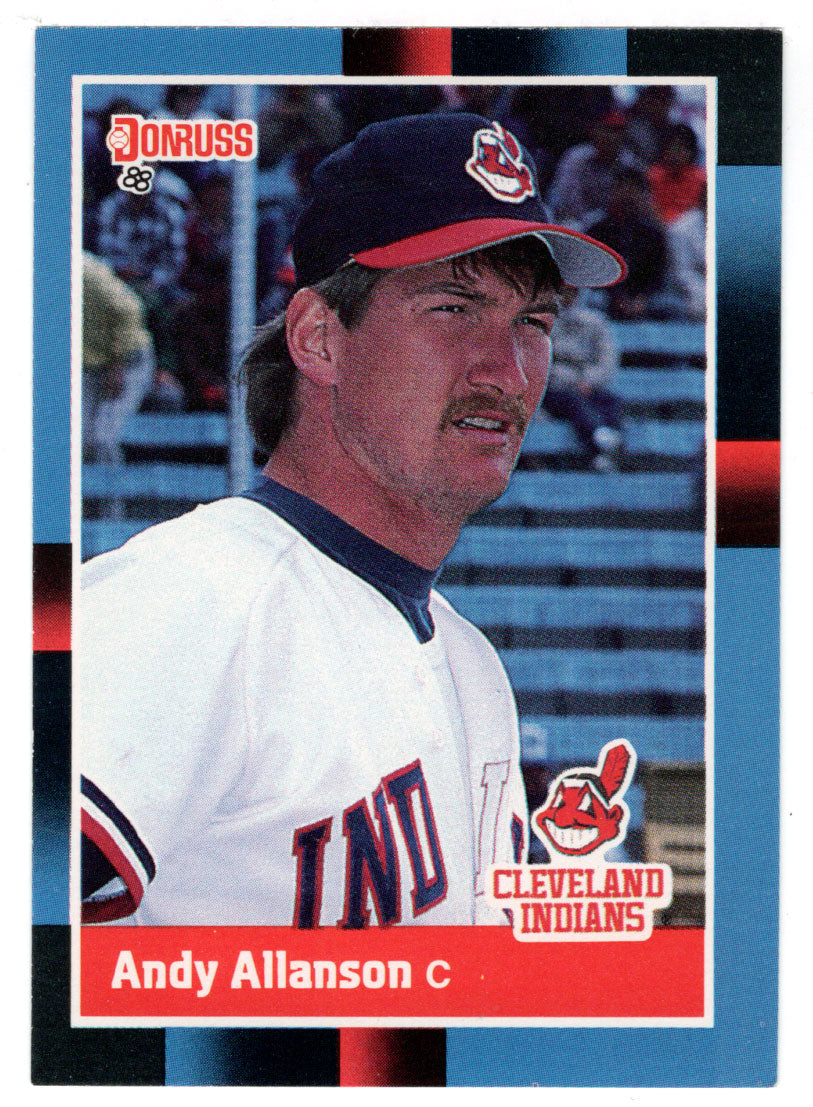 Andy Allanson - Cleveland Indians (MLB Baseball Card) 1988 Donruss # 465 Mint