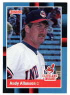 Andy Allanson - Cleveland Indians (MLB Baseball Card) 1988 Donruss # 465 Mint