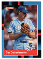 Dan Quisenberry - Kansas City Royals (MLB Baseball Card) 1988 Donruss # 471 Mint