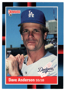 Dave Anderson - Los Angeles Dodgers (MLB Baseball Card) 1988 Donruss # 475 Mint
