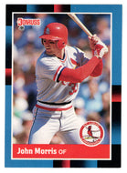 John Morris - St. Louis Cardinals (MLB Baseball Card) 1988 Donruss # 480 Mint