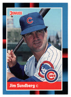 Jim Sundberg - Chicago Cubs (MLB Baseball Card) 1988 Donruss # 488 Mint