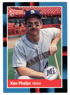 Ken Phelps - Seattle Mariners (MLB Baseball Card) 1988 Donruss # 489 Mint