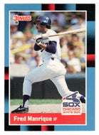 Fred Manrique - Chicago White Sox (MLB Baseball Card) 1988 Donruss # 493 Mint
