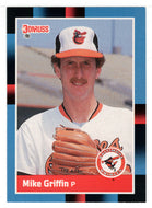 Mike Griffin - Baltimore Orioles (MLB Baseball Card) 1988 Donruss # 494 Mint