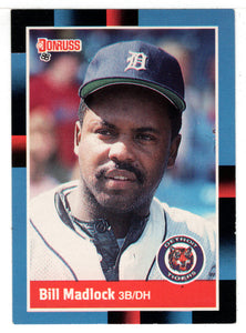 Bill Madlock - Detroit Tigers (MLB Baseball Card) 1988 Donruss # 496 Mint