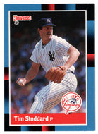 Tim Stoddard - New York Yankees (MLB Baseball Card) 1988 Donruss # 497 Mint
