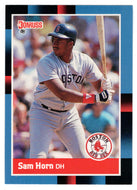 Sam Horn RC - Boston Red Sox (MLB Baseball Card) 1988 Donruss # 498 Mint