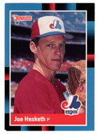 Joe Hesketh - Montreal Expos (MLB Baseball Card) 1988 Donruss # 504 Mint