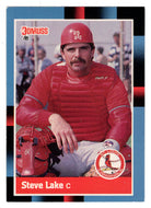 Steve Lake - St. Louis Cardinals (MLB Baseball Card) 1988 Donruss # 510 Mint