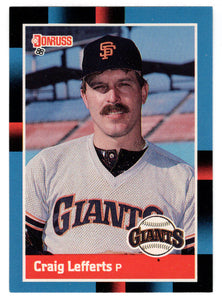 Craig Lefferts - San Francisco Giants (MLB Baseball Card) 1988 Donruss # 515 Mint