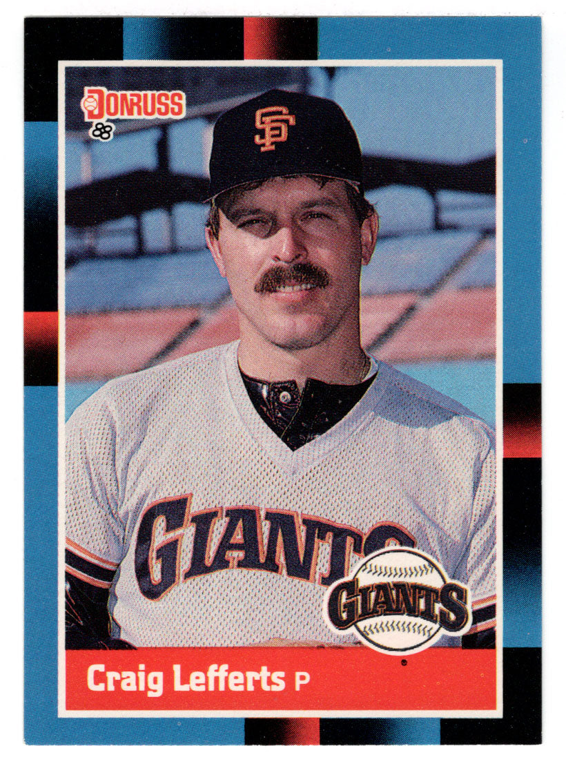 Craig Lefferts - San Francisco Giants (MLB Baseball Card) 1988 Donruss # 515 Mint