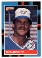 Rick Leach - Toronto Blue Jays (MLB Baseball Card) 1988 Donruss # 518 Mint