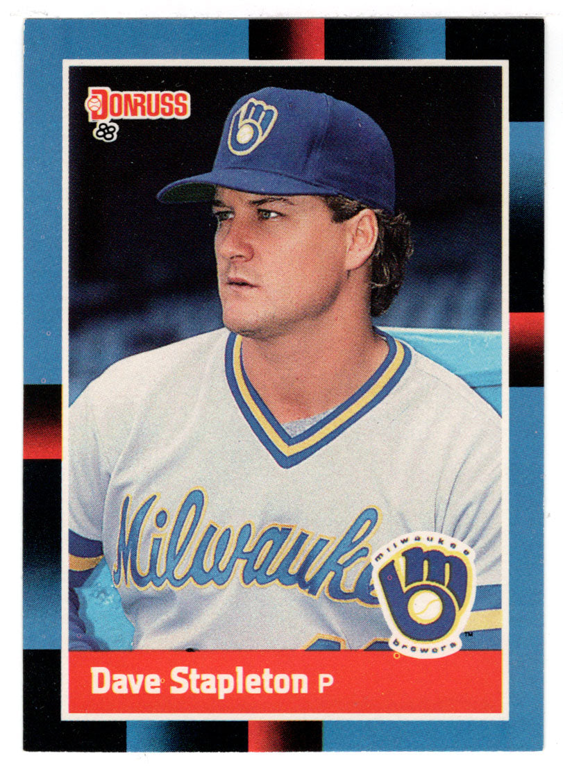 Dave Stapleton RC - Milwaukee Brewers (MLB Baseball Card) 1988 Donruss # 521 Mint