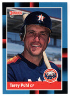 Terry Puhl - Houston Astros (MLB Baseball Card) 1988 Donruss # 533 Mint