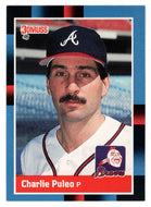Charlie Puleo - Atlanta Braves (MLB Baseball Card) 1988 Donruss # 537 Mint