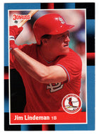 Jim Lindeman - St. Louis Cardinals (MLB Baseball Card) 1988 Donruss # 540 Mint