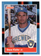 Steve Kiefer - Milwaukee Brewers (MLB Baseball Card) 1988 Donruss # 542 Mint