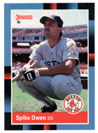 Spike Owen - Boston Red Sox (MLB Baseball Card) 1988 Donruss # 544 Mint