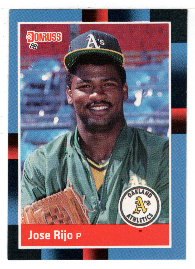 Jose Rijo - Oakland Athletics (MLB Baseball Card) 1988 Donruss # 548 Mint