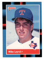 Mike Loynd - Texas Rangers (MLB Baseball Card) 1988 Donruss # 550 Mint