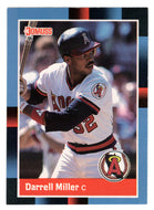 Darrell Miller - California Angels (MLB Baseball Card) 1988 Donruss # 551 Mint