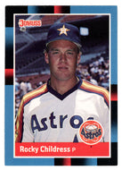 Rocky Childress - Houston Astros (MLB Baseball Card) 1988 Donruss # 554 Mint