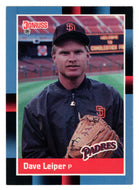 Dave Leiper - San Diego Padres (MLB Baseball Card) 1988 Donruss # 557 Mint