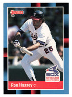 Ron Hassey - Chicago White Sox (MLB Baseball Card) 1988 Donruss # 580 Mint