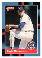 Doyle Alexander - Detroit Tigers (MLB Baseball Card) 1988 Donruss # 584 Mint