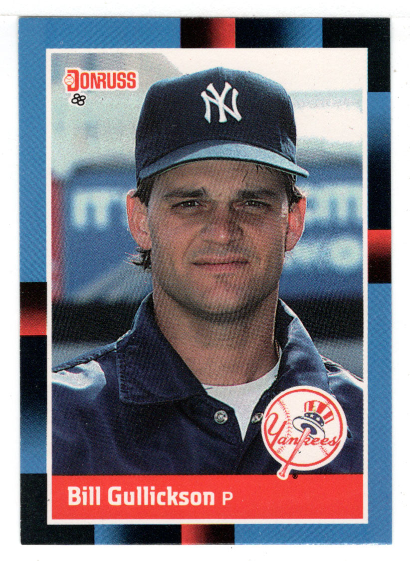 Bill Gullickson - New York Yankees (MLB Baseball Card) 1988 Donruss # 586 Mint