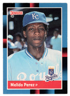 Melido Perez RC - Kansas City Royals (MLB Baseball Card) 1988 Donruss # 589 Mint