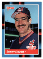 Sammy Stewart - Cleveland Indians (MLB Baseball Card) 1988 Donruss # 596 Mint