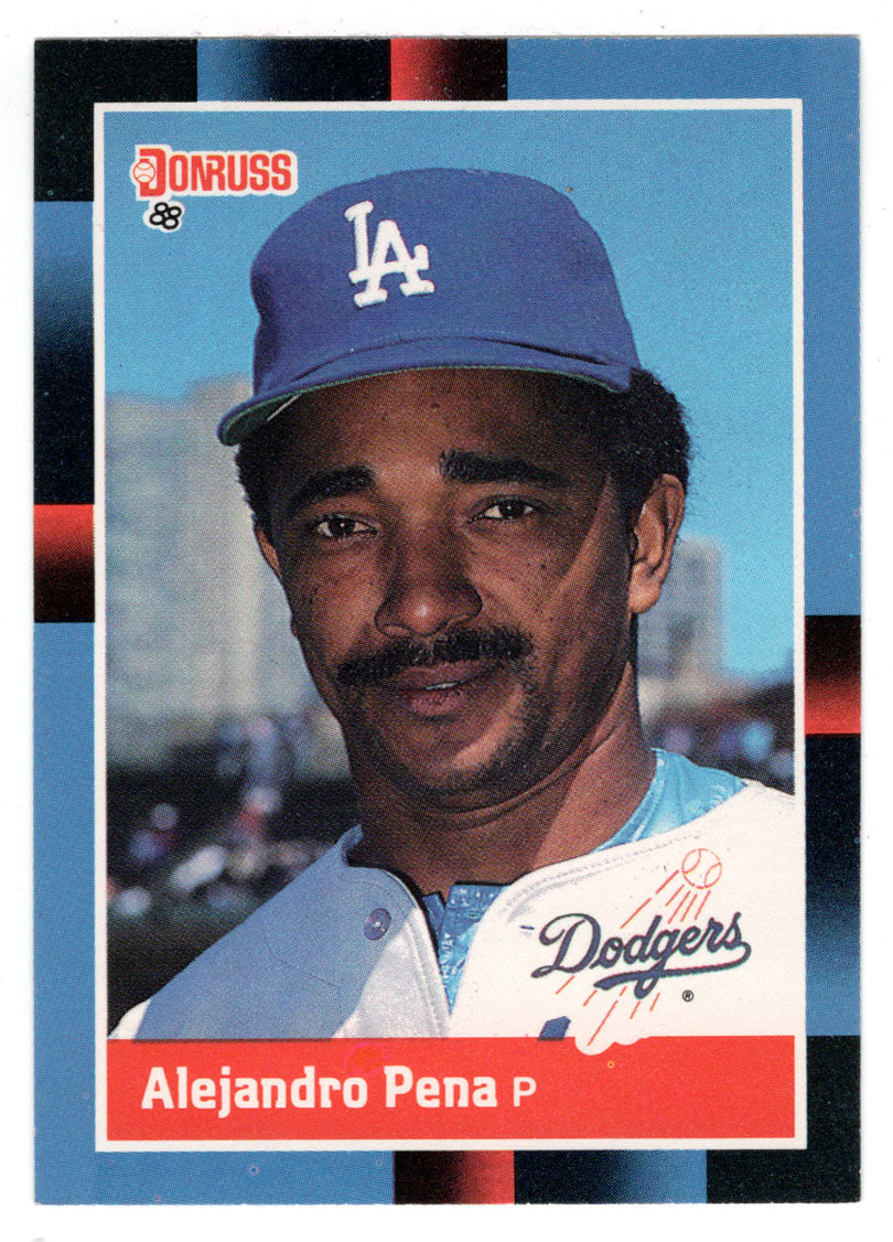 Alejandro Pena - Los Angeles Dodgers (MLB Baseball Card) 1988 Donruss # 598 Mint