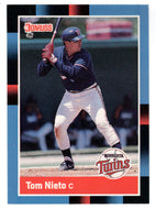 Tom Nieto - Minnesota Twins (MLB Baseball Card) 1988 Donruss # 612 Mint