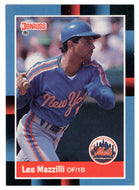 Lee Mazzilli - New York Mets (MLB Baseball Card) 1988 Donruss # 614 Mint