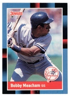 Bobby Meacham - New York Yankees (MLB Baseball Card) 1988 Donruss # 616 Mint