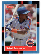 Rafael Santana - New York Mets (MLB Baseball Card) 1988 Donruss # 633 Mint
