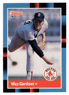 Wes Gardner - Boston Red Sox (MLB Baseball Card) 1988 Donruss # 634 Mint