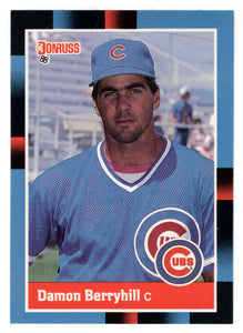 Damon Berryhill RC - Chicago Cubs (MLB Baseball Card) 1988 Donruss # 639 Mint
