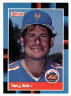Doug Sisk - New York Mets (MLB Baseball Card) 1988 Donruss # 642 Mint