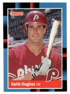 Keith Hughes RC - Philadelphia Phillies (MLB Baseball Card) 1988 Donruss # 643 Mint