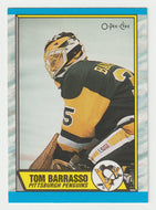 Tom Barrasso - Pittsburgh Penguins (NHL Hockey Card) 1989-90 O-Pee-Chee # 36 Mint