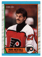 Ron Hextall - Philadelphia Flyers (NHL Hockey Card) 1989-90 O-Pee-Chee # 155 Mint