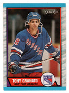 Tony Granato RC - New York Rangers (NHL Hockey Card) 1989-90 O-Pee-Chee # 161 Mint