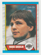 Mario Gosselin - Los Angeles Kings (NHL Hockey Card) 1989-90 O-Pee-Chee # 258 Mint