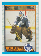 Allan Bester - Toronto Maple Leafs (NHL Hockey Card) 1989-90 O-Pee-Chee # 271 Mint