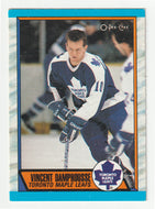 Vincent Damphousse - Toronto Maple Leafs (NHL Hockey Card) 1989-90 O-Pee-Chee # 272 Mint
