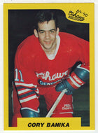 Cory Banika - Oshawa Generals (OHL Hockey Card) 1989-90 7th Inning Sketch # 17 Mint